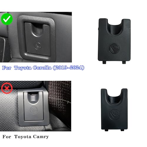 for Toyota Corolla Child Seat Anchor Cover, ISOFIX Rear Row Child Seat Safety Belt Hook Buckle Cover Replacement for Toyota Corolla/Corolla Cross/Frontlander 73731-12020 1pc