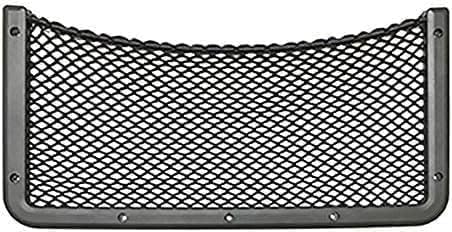 (1 Piece) Framed Stretch Mesh Net Pocket for Auto, RV, or Home Organization and Storage (8" x 16")