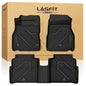 LASFIT Floor Mats for Nissan Kicks 2018-2024 & Kicks Paly 2025, Custom Fit All Weather TPE Floor Liners for Nissan Kicks S/SR/SV 2024 2023 2022 2021 2020 2019 2018 & Kicks Play 2025 Car Mats, Black - size: 1)For Nissan Kicks 2018-2024 & Kicks Play 2025