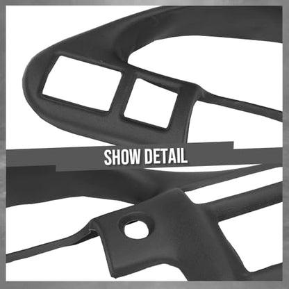 Dash Cover Dashboard Panel Compatible with Chevy Cavalier LS Sport/Z24 2000-2005 Black
