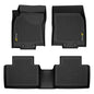 G-PLUS Floor Mats Cargo Liners, Compatible with Nissan Rogue 2014-2020 (No Rogue Sport or Select Models), 1st & 2nd Row, All Weather Full Cover Protection, Black - size: Fit Rogue 2014-2020 | Black 3PCS