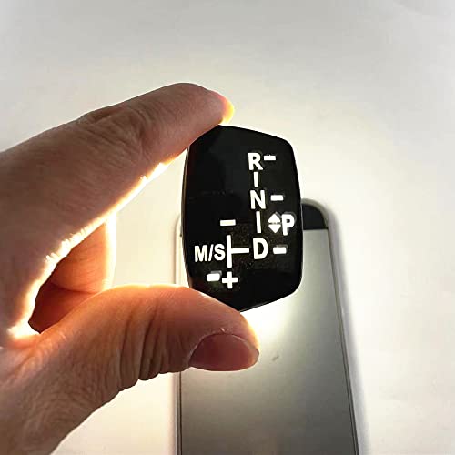 Car Gear Shift Knob Panel Sticker Cover for BMW Models Long - color: Car Gear Shift Knob, size: Long