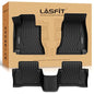 LASFIT Floor Mats for Mercedes Benz E Class 2017-2023 E300 / E350 / E400 / E450/ E43 AMG / E53 AMG / E63 AMG S (Fit Sedan & Wagon Only), All Weather TPE Floor Liners for E Class, 1st & 2nd Row - size: For Benz E Class 2017-2023 Sedan & Wagon