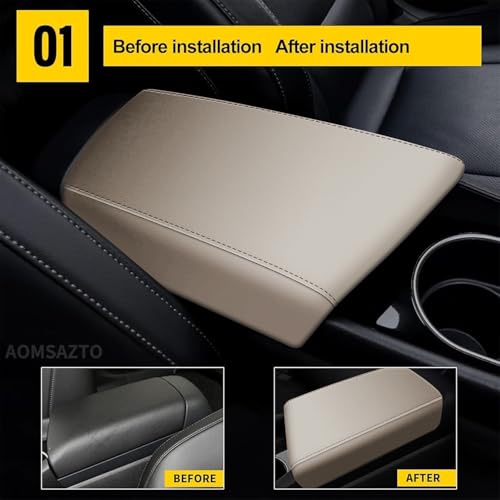 Console Covers for 2021 2022 2023 2024 Hyundai Elantra Armrest Covers for Hyundai Elantra (Automatic Brake Only, Not for Handbrake)