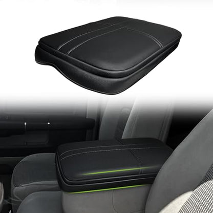 Center Console Armrest Cover Fit for Dodge Ram1500/2500/3500 2002-2012 Accessories, Comfort Armrest Pad Console Lid Cushion Vegan Leather 1-Inch Extra Thick(Jump Seat ONLY) - size: 3) 02-12 |Ram1500/2500/3500| Jump Seat, +Thick