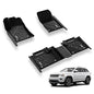 3W Floor Mats Fit for Jeep Grand Cherokee 2016-2021/ Grand Cherokee WK 2022 2023/ Dodge Durango 2016-2021 (2nd Row Bench Seating Only) TPE All Weather Custom Fit Full Set Car Liners Accessories - size: Jeep Grand Cherokee 2016-2021 Floor Mats