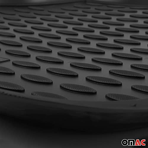 OMAC Cargo Mats Liner for Mazda CX-9 2016-2023 Rear Trunk Waterproof TPE Black - size: CX-9 2016-2023 / Black, style: Cargo Liners