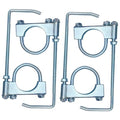 Exhaust Clamp With Hanger 2 Inch, Universal Exhaust Hangers Muffler Hanger for 2" Exhaust Pipes(4 Pcs) - size: 2 Inch-4 PACK