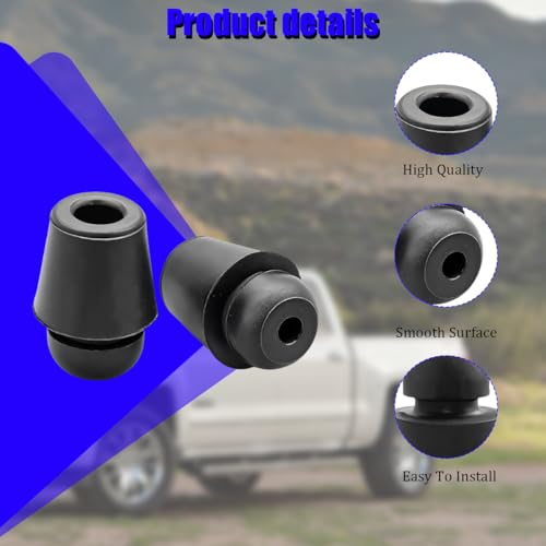 10PCS Car Door Damper Buffer Pad, Rubber Front Rear Door Edge Guard Cushion Overslam Stopper, Automotive Bumper Protector Soundproof Shock Absorber, Universal for Most Vehicles