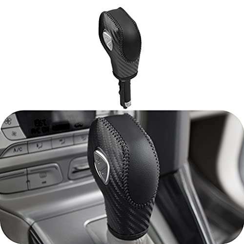 Auto Car Leather Gear Shift Knob Cover for Ford EcoSport Escape/Fusion/C-Max Energi Wagon/Fiesta/Focus/Transit Accessories