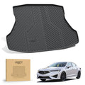 LASFIT Cargo Mat for Acura ILX 2013-2022 Sedan, Trunk Mat Cargo Liner with Raised Edges All Weather TPE Trunk Liner for Rear Cargo Area Protection, Black - size: 2013-2022 | For Acura ILX | Cargo Mats