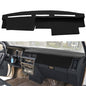 Dash Cover Mat Custom Fit for Nissan Pathfinder D21 Hardbody Pickup Truck 1986-1993, Dashboard Cover Pad Carpet Protector (Black) F77 - color: 86-93 Black