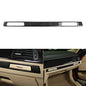 x xotic tech 1pc Genuine Carbon Fiber Car Interior Copilot Cup Holder Strip Cover Trim Compatible with BMW 3 Series E90 E92 E91 E93 2005-2012