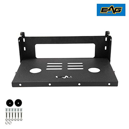 EAG Metal Tailgate Table Cargo Storage Rack Shelf Compatible with 07-18 Wrangler JK