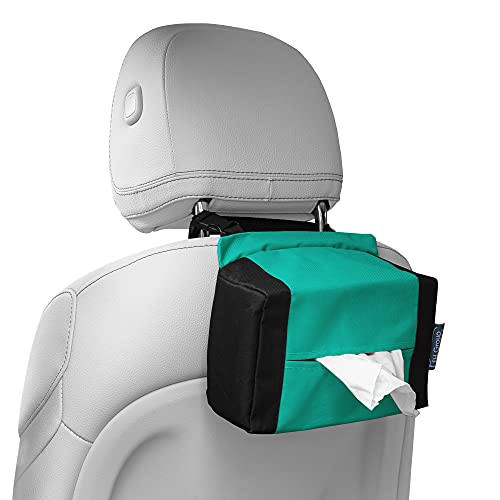 FH Group E-Z Travel™ Napkin Tissue Dispenser Holder Fits Most Cars, SUVs, Trucks, and Vans Mint - color: Mint