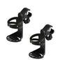 Accmor Stroller Cup Holder, Universal Cup Holder for Uppababy, Nuna, Doona Strollers, Large Bottles 360 ° Rotatable Bottle Holder for Stroller, Wheelchair, Walker, Scooter - size: 2 pack