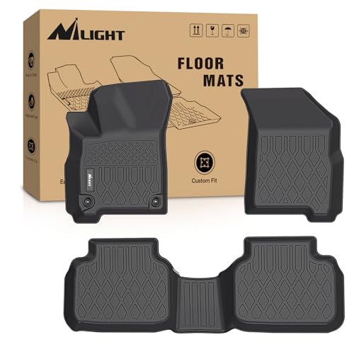 Nilight TPE Floor Mats for Dodge Journey 2011 2012 2013 2014 2015 2016 2017 2018 2019 2020,All Weather Custom Fit Heavy Duty Floor Liners - color: 2011-2020 Dodge Journey