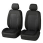 4PCS Cooling Car Seat Covers,Breathable Front Seat Covers with Mesh Construction and Foam Padding,Car Seat Protector to Reduce Back Sweating,Universal Car Interior for Car SUV (Black) - color: Black