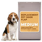 PAC11-11038 Dog Door Replacement Flap | Heavy-Duty PVC Material | 12 7/8" x 8 1/8" M Size, BPA-Free & Weatherproof - size: Medium