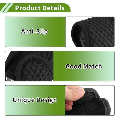 Universal Gear Shift Knob Cover Stick Shifting Handle Protector Automotive Manual Fabric 1 Pc Anti-Slip Black - color: Black