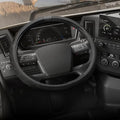 Cat® BigGrip Faux Black Leather Semi Truck Steering Wheel Cover, Fits RV and Big Rig Trucker, Steering Wheel Cover for Trucks 18 Wheeler - X-Large 17.5" - 18" Inches - color: Black BigGrip, size: XL Big Rig (17.5-18")