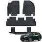 All Weather Floor Mats Fit for Pathfinder 7 Seat 2026 2025-2022 TPE Rubber Liners Set Pathfinder Accessories All Season Guard Odorless Anti-Slip Floor Mats 3 Row - size: 1) pathfinder 7p|2022-2026|floor mats