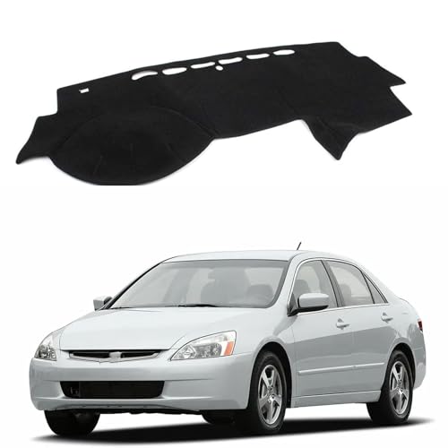Dashboard Mat Cover for Honda Accord 2004-2007 Nonslip Center Console Sunshield Glare UV Rays Protector Accessories - size: Honda Accord 2004-2007