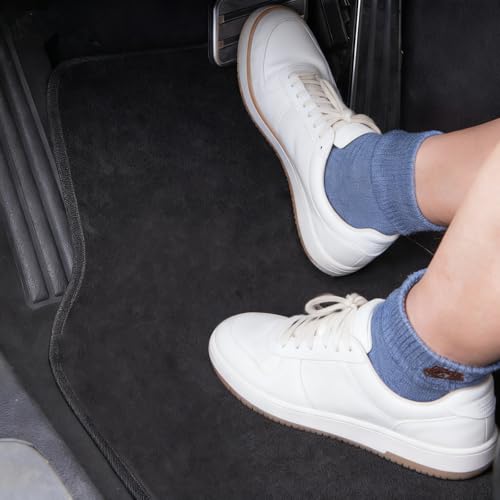 GXARTS Car Floor Mats Carpet Full Set All-Weather Protect Fit for Mercedes-Benz W211 E-Class E280/E320/E350/E500/E550 2003 2004 2005 2006 2007 2008 2009 | Waterproof Car Mats with Anti-Slip Backing