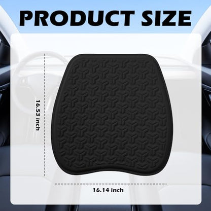 2026 New Gel Car Seat Cushions for Driving,Breathable & Non-Slip Car Seat Pads for Pressure Relief,Universal Driver Seats Cushion as Cars Accessories Interior for Most Vehicles