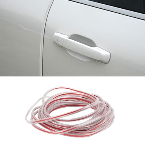 32Ft (10M) Car Door Edge Protector, Self-Adhesive Scratch Resistant U Shape Auto Door Edge Guard Decoration, Anti-Collision Car Doors Trim Strip Protector for Truck, SUV, Sedan (Clear-10M) - size: Clear-10M