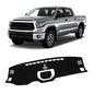 KUST Black Dash Cover for 2014-2021 Toyota Tundra Truck Non-Slip Dashboard Cover Polyester Interior for Tundra Accessories Custom Fit Dash Mat No Glare - size: Tundra 14-21(black)