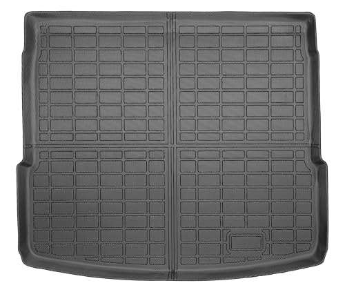 Trunk Liner for 2018-2025 Audi Q5 3D Custom Fit All-Weather TPE Material Waterproof Car Cargo Liner Mat, Black - color: Q5 2018-2025