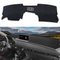 Dashboard Cover Mat for Mazda 2020-2025 2026 CX-30 CX30 Accessories (Without HUD) Black Flannel Material Anti-Slip Dash Cover Mat Sunshade Glare UV Rays Protector - size: for Mazda 2020-2026 CX-30 (Without HUD)