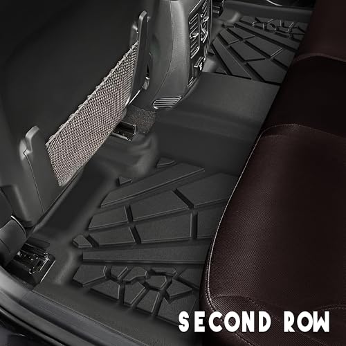 KARPAL Floor Mats & Cargo Liner for 2016-2021 Jeep Grand Cherokee / 2022 Grand Cherokee WK (Not for WL), All Weather TPE Custom Fit Floor Liners Car Mats Accessories - style: 2016-2022 | For Jeep Grand Cherokee WK | 1st & 2nd Row & Cargo