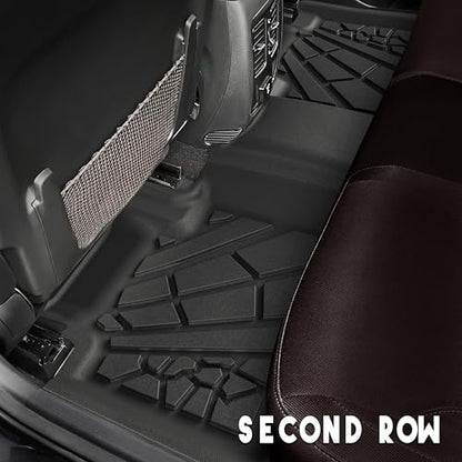 KARPAL Floor Mats & Cargo Liner for 2016-2021 Jeep Grand Cherokee / 2022 Grand Cherokee WK (Not for WL), All Weather TPE Custom Fit Floor Liners Car Mats Accessories - style: 2016-2022 | For Jeep Grand Cherokee WK | 1st & 2nd Row & Cargo