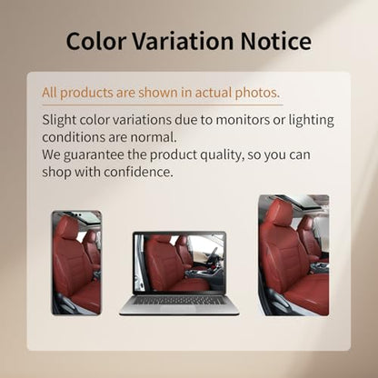EKR Custom Fit CX5 Car Seat Covers for Select Mazda CX-5 Touring,Grand Touring 2013 2014 2015 2016 - Leatherette (Burgundy) - color: Leather (Burgundy), size: 2013-2016 CX-5 Touring