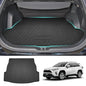 Mixsuper Cargo Liner for Toyota RAV4 All Models 2019-2025, All Weather Trunk Liner Rear Cargo Mat Anti-Slip Durable Black
