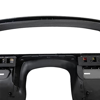 ANDPLAY Dash Panel Bezel Cover Compatible with Ford F150 F250 F350 1992 1993 1994 1995 1996 1997 with Gas Engine ONLY Black - size: 1992-1997 | Fit Ford F150