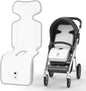 Baby Stroller Cooling Pad with 2 Built-in Blower Up to 10H MAX 10000 mAh Rechargeable 3 Speed Adjustable Car Seat Liner Cooling Cushion for Toddler Outdoors Summer Baby Essentials - color: Grey