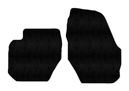 Custom Fit Front Carpet Floor Mats, Black, Compatible with Volvo XC60 2017 2016 2015 2014 2013 2012 2011 2010