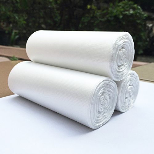 1.2 Gallon Small Trash Bags, 4.5 Liter Trash Can Liners Garbage Bags Wastebaskets Liners for Bathroom, 150 Counts Clear Bags - size: 150 Count (Pack of 1)