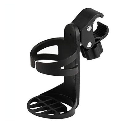 Accmor Stroller Cup Holder, Universal Cup Holder for Uppababy, Nuna, Doona Strollers, Large Bottles 360 ° Rotatable Bottle Holder for Stroller, Wheelchair, Walker, Scooter - size: 1 pack