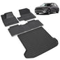 All Weather Car Floor Mats & Cargo Liner Set Fit for Hyundai Ioniq 5 Fixed Console 2025 2026 (Non-Sliding Console) Floor Liners Trunk Liner Ioniq 5 Cargo Mat Accessories Black - style: 3)For Hyundai Ioniq 5 Fixed Console 2025-2026 Full Set