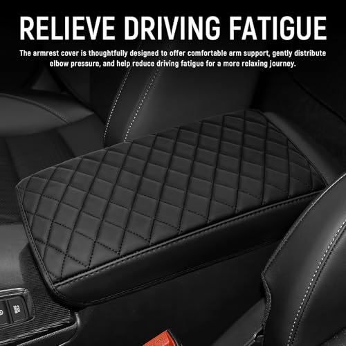 Center Console Armrest Cover Compatible with Honda 2022-2025 2026 Civic Sport Hatchback Accessories Leather Material Center Console Liner Protection - color: for Honda 2022-2026 Civic