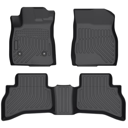 All Weather Rubber Car Floor Mats Compatible with 2020-2025 Buick Encore GX AWD,TPE Rubber Full Set Includes 1st 2nd Row Front Maximum (for 2020-2025 Buick Encore GX AWD) - color: for 2020-2025 Buick Encore GX AWD