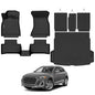 Floor Mats for Audi Q5 2025 2026(Not for PHEV), Trunk Mat and Backrest Mat All Weather TPE Protector for Audi Q5 Accessories - size: 17)Q5/SQ5|2025-2026