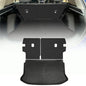 Cargo Liners Backrest Mat for Hyundai Venue Accessories 2020-2025 2026 with Hook&Loop Rear Trunk Mat Rear Seat Back Cover Protector All Weather Anti-Slip Split Dog Liner 3 PCS - size: Venue 2020-2025 2026