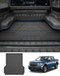 Powerty Truck Bed Mat for Ford Maverick (Gas & Hybrid XL/XLT/Lariat Models) 2022 2023 2024 2025 2026 Accessories All Weather Truck Bed Liner TPE Pickup Bed Mat Black - size: For｜Ford Maverick｜22-26｜Truck Bed Mat