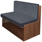 molasofa RV Dinette Cushion Covers, Thickened Stretch Washable RV Seat Covers, Universal RV Dinette Cushion Covers, RV Bench Seat Covers (1 Backrest Cover & 1 Bench Cover, Blue Gray) - color: Blue Gray, size: 1 Bench Cover & 1 Backrest Cover