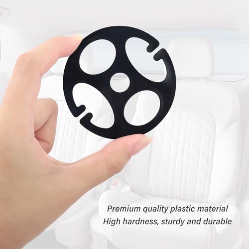 Stacool 24PCS Seat Covers for Cars Hooks,12 Plastic Car Seat Cover Chucks + 12 Metal Hooks for Car Accessories Seat Covers Replacement,Universal Car Fastener Kit Fit All Car Seat Cover